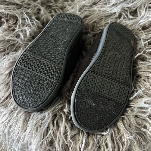 Toddler Toms black canvas size 10T - Picture 4 of 4